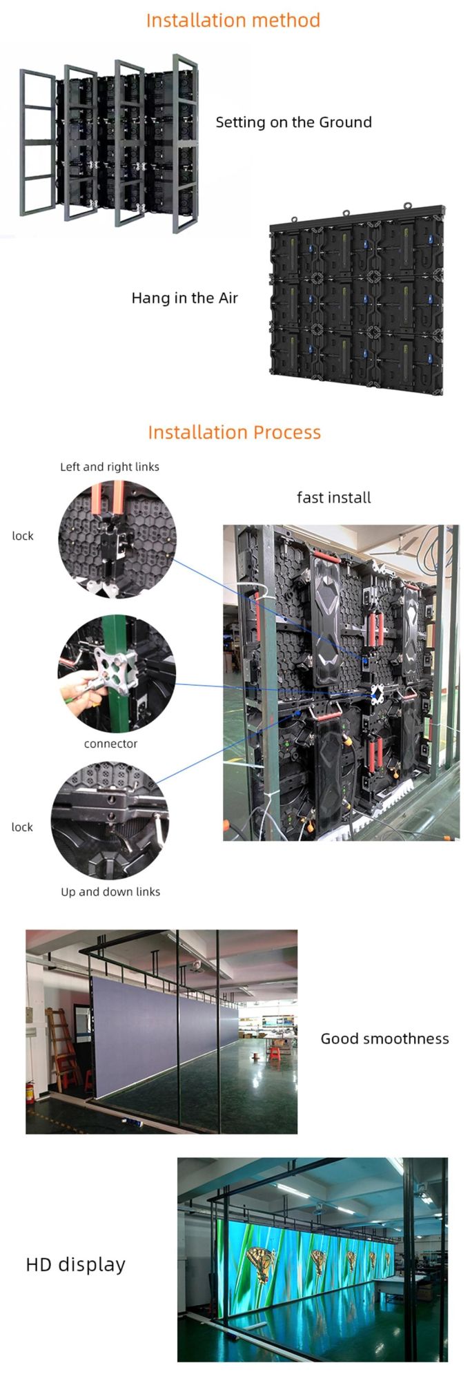 China Wholesale LED Display Rental LED Screen P3.91