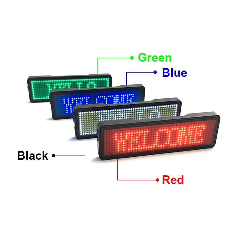 LED Name Badge LED Logo Mini LED Display