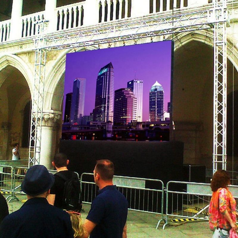 Outdoor P2.9 High Brightness High Definition LED Video Wall