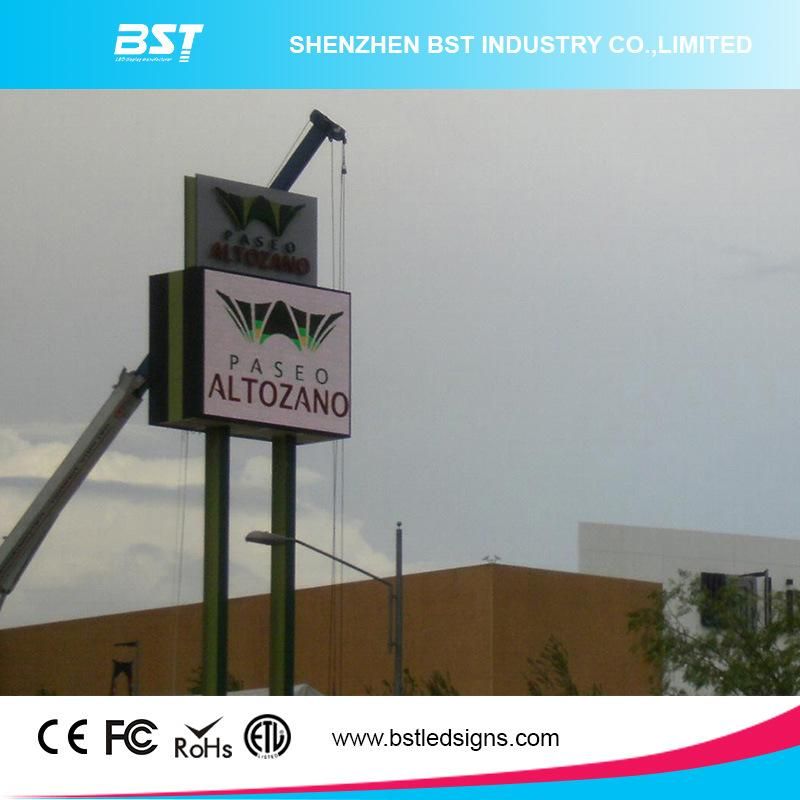 P8 SMD 3535 Outdoor Advertising LED Display Screen with 140° View Angle