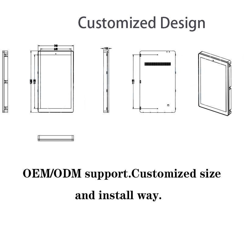 Customized Intelligent Street Lamp Post Display Single/Double Road Light Pole Screen Outdoor LED Display Advertising