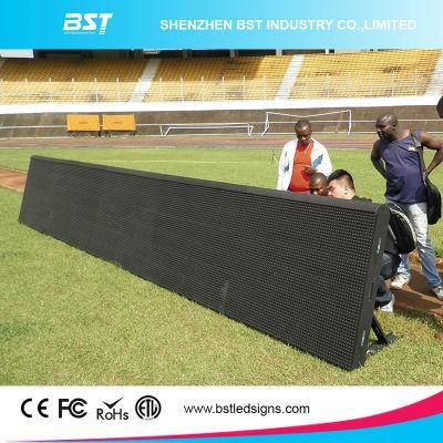 Static SMD3535 pH16 Perimeter LED Display Banner with HDMI Input Signal