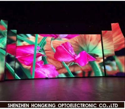 Bendable Curved LED Screen 480*480mm Cabinet P1.875 Full Color LED Digital Advertising Screen