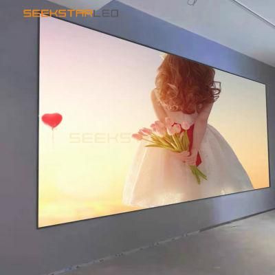 P1.667 LED Video Wall Panel Fine Pixel Pitch Fixed Indoor Advertising LED Screen Display