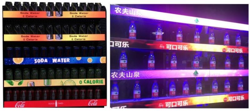 Supermarket Easy Control Indoor Smart Goods LED Shelf Display Screen Signage