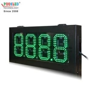 Hot Sale Green Color 8 PCB 888.8 LED Gas Price Sign for Gas Station