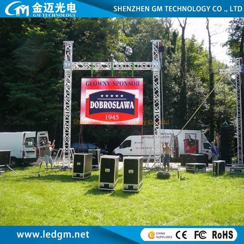 Factory Price Outdoor Indoor Mobile Stages P3.91 P4.81 LED Video Advertising Display (500X500mm and 500X1000mm)