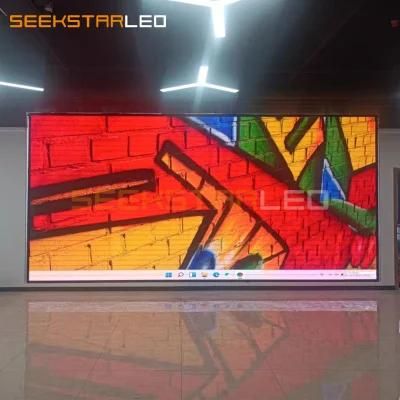 Widely Viewing Angle Indoor LED Display Screen P10 Full Color Video Wall Board