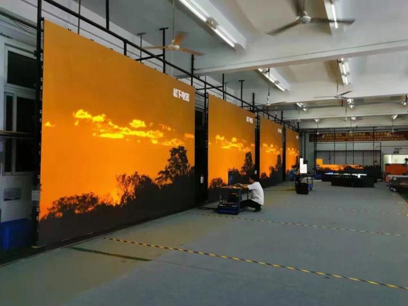 P4 Indoor Full Color LED Background Wall LED Display Screen