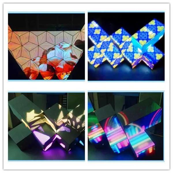 Equilateral Triangle Module Synthesis Special Shape Magic W Shape Display