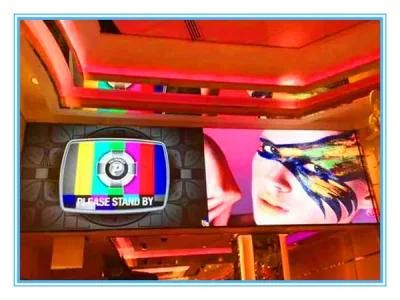 Indoor Advertising Full Color High Brightness P4 Flexible LED Screen