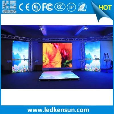 Full Color Background Wall Rental P4 Indoor LED Display