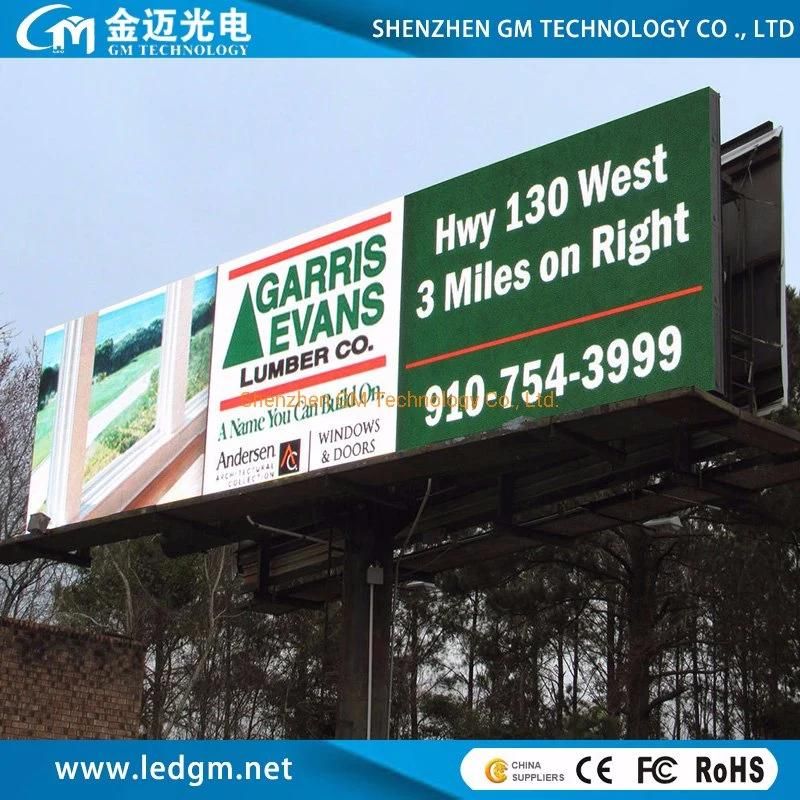 P10 P8 P6 Panel Advertising Billboards Video Wall Outdoor LED Display Screens Gmled