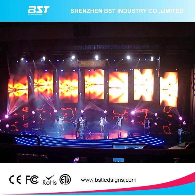 High Contrast P4.8 Full Color Indoor Rental LED Display Screen