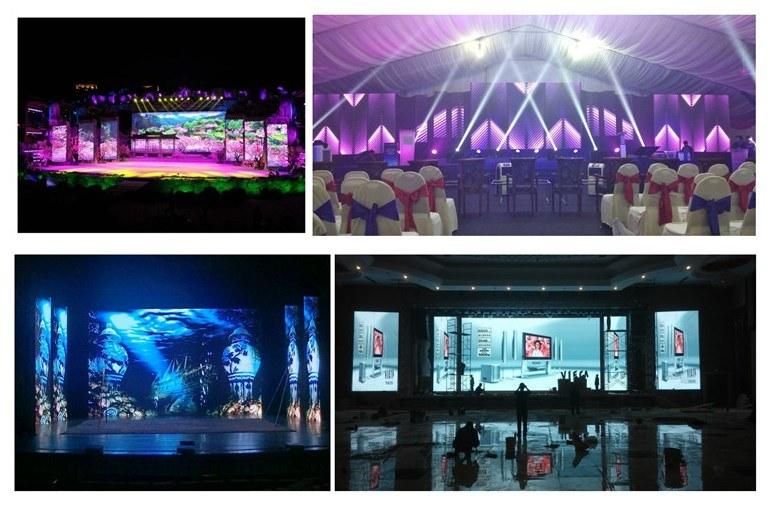 1400CD/M2 P4 Rental Indoor LED Display for Store