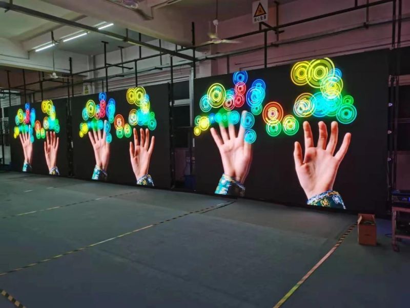 P5.95 Outdoor Full Color Rental LED Wall