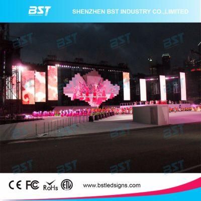 P8mm Waterproof Outdoor Rental Full Color LED Display Screen