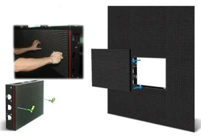 Front Access P10 Outdoor Fixed LED Screen Wall Mounted