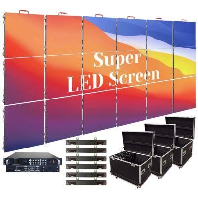 High Quality 500X500mm P3.91 P4.81 Die Casting Aluminum Cabinet Light Weight SMD LED Outdoor Display Screen