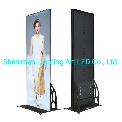 Advertising Floor Standing LED Screen P3 P2.5 P1.9 LED Poster Display