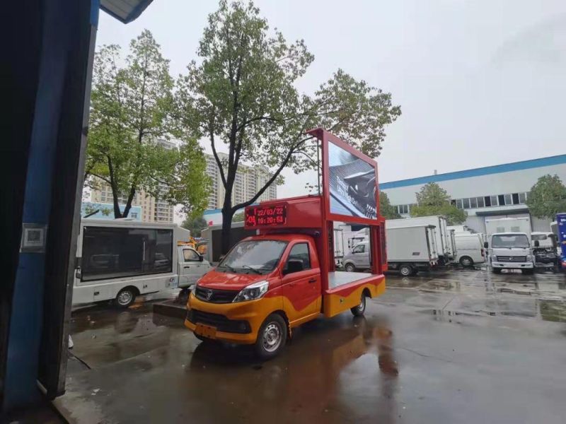 Mobile Advertising Truck Installation LED Digital Signage LED Truck Display