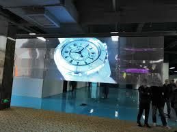 Indoor Outdoor Transparent LED Display Screen Panel for Advertising