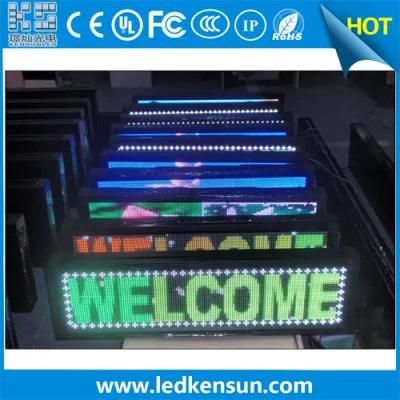 12V/24V Voltage P4 Indoor Video Advertising LED Car Display