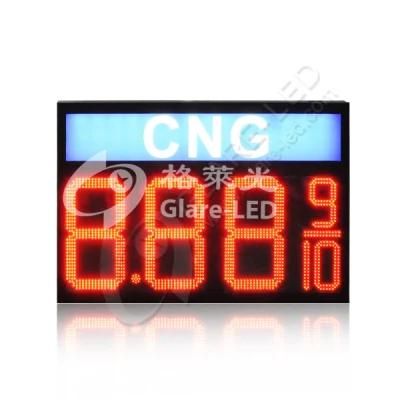 LED Light Box Diesel 8.88 9/10 Green 20inch LED Gas Price Signs LED Gas Price Display