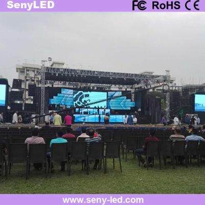 Indoor Full Color Die-Cast Rental LED Screen for Video Wall Advertising (P3.91mm)