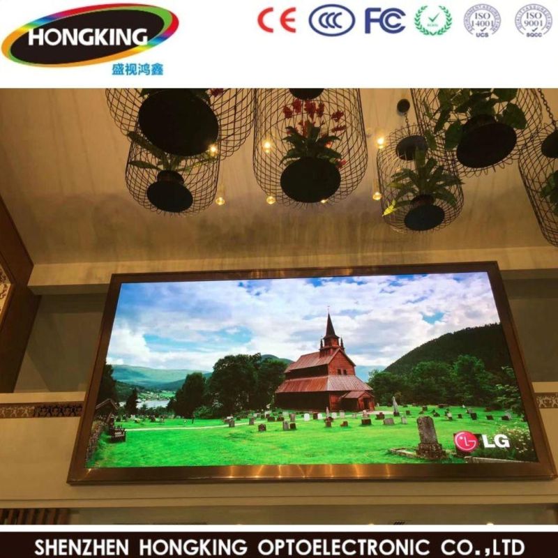 P7.62 High Resolution Indoor RGB LED Display Screen