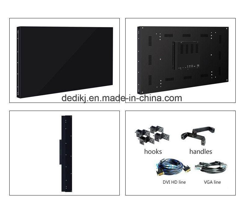 Dedi 49inch 1.8mm Bezel Splicing LCD Video Wall Advertising Player
