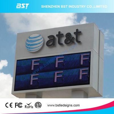 P8 SMD3535 Iron/Aluminum Outdoor Advertising LED Display Screen