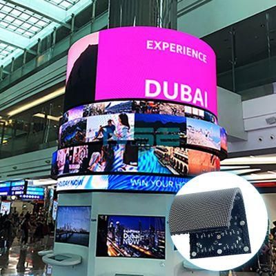 P1.5 P1.6 P1.875 P2 P2.5 P3 P4 Nationstar Soft Curving LED Video Wall/Soft Curtain Flexible LED Display Module