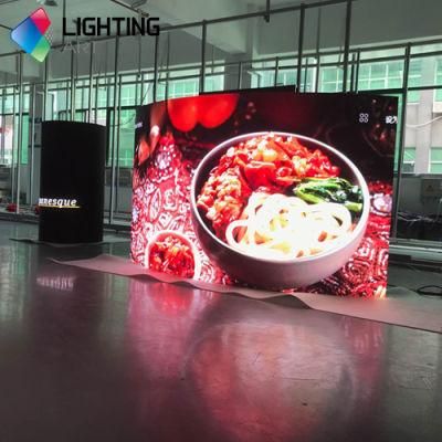 Indoor Flexible Soft Creative 240X120mm P2.5 LED Display