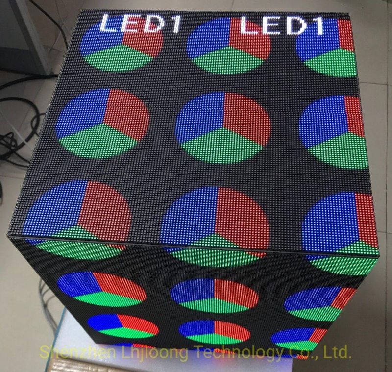 P3 Indoor LED Video Cube Box of 6 LED Screens