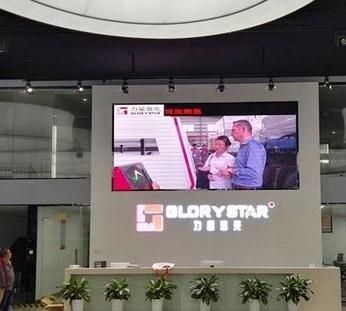 Cabinetless Indoor LED Video Wall Fixed Lobby LED Screen P6mm