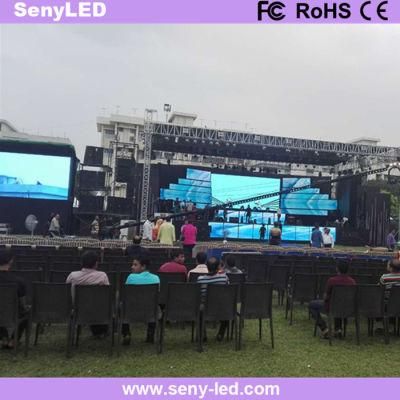 P3.91 Outdoor Rental Full Color Die-Casting LED Display Screen for Stage