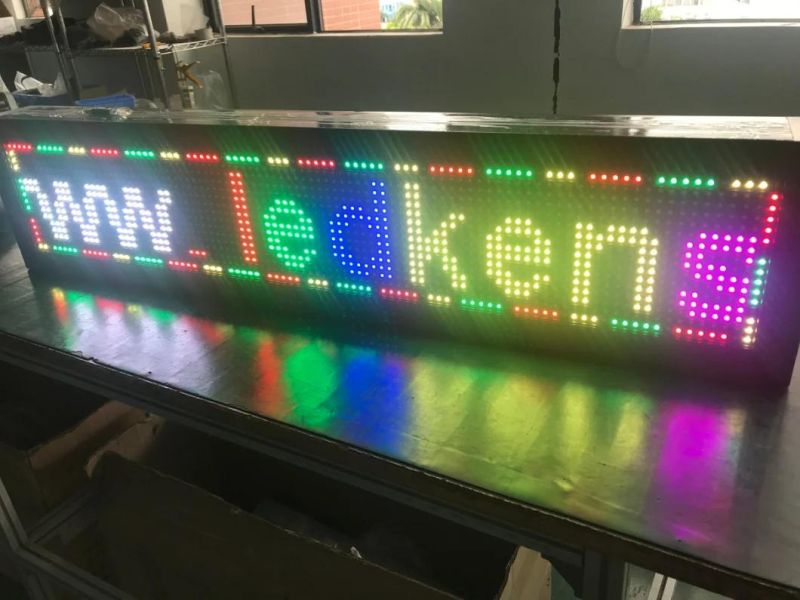 P10 Outdoor Full Color LED Message Scrolling Display Sign