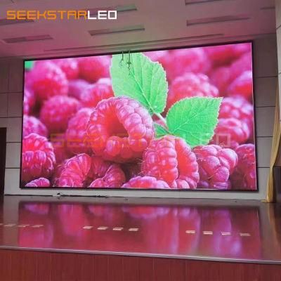 High Definition Indoor LED Display Screen with Full Color LED Module P4