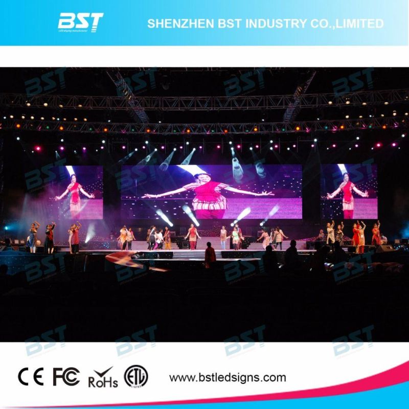 Indoor P4.8mm Full Color Rental LED Display Screen Videowall