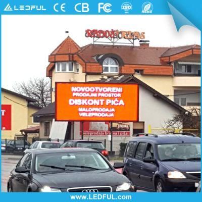 Outdoor Full Color P10 LED Digital Advertising Display Board