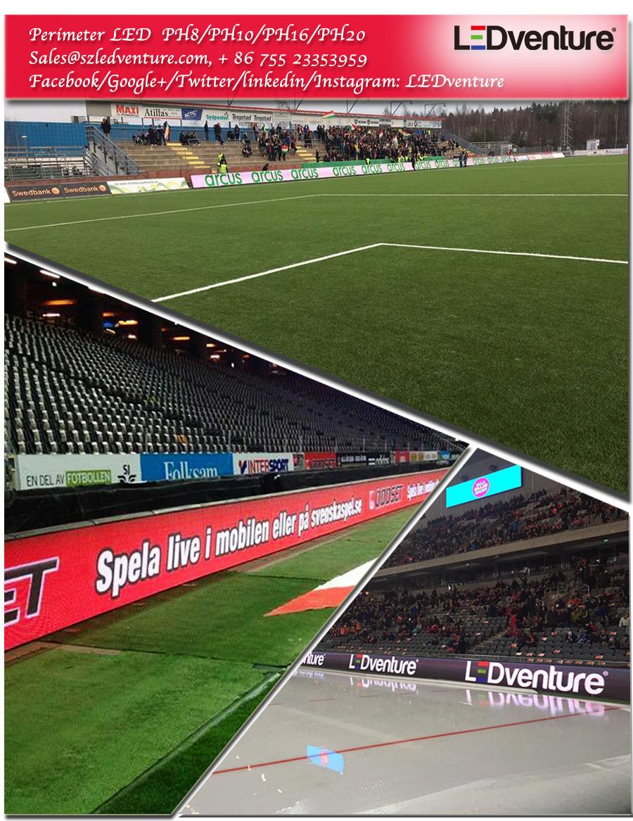 P16 High Quality Outdoor Stadium Perimeter LED Display