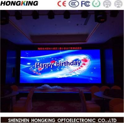 Indoor Front Access Full Color P4 LED Screen Rental Advertising LED Display