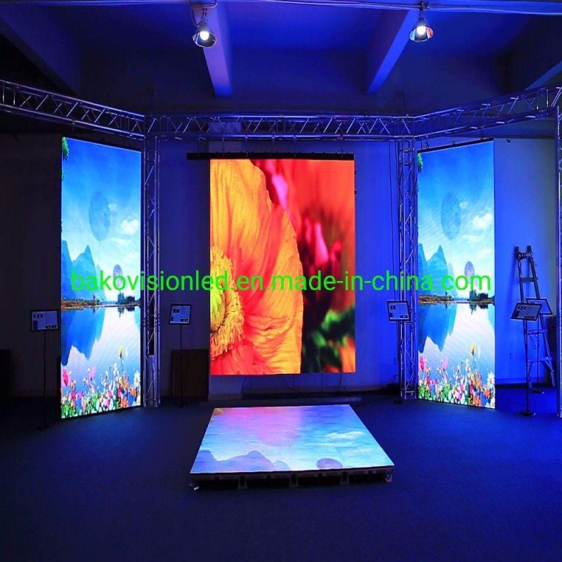 Indoor Advertising LED Screen, Full Color Video Wall, Rental LED Display (P3.91, P4.81, P5.95. P6.25 Panel)