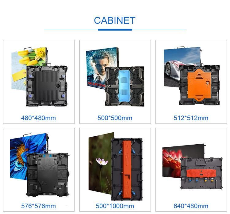 Front Open Service LED Display Front Maintenance Display Outdoor Customized LED Display P4 P5 P6 P8 Front Service LED Display