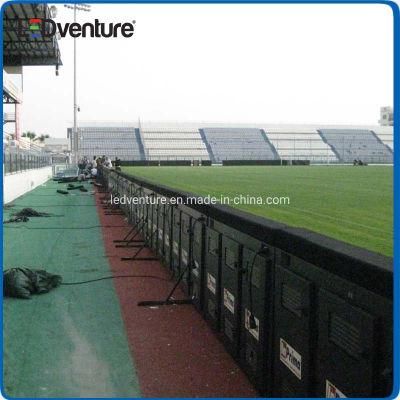 P10 High Brightness Outdoor Perimeter Advertising LED Screen