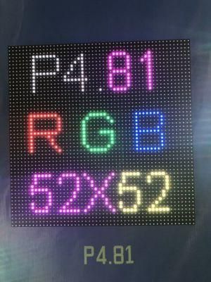 250X250mm Indoor LED Module P4.81 Pixel Pitch 1/13scan Indoor LED Display Module