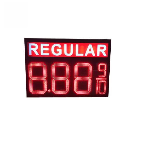 Double Sided 6/8/12/16/20/24/32 Inch LED Gas Price Signs