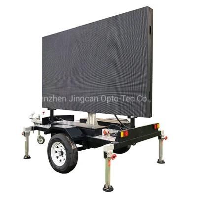 Waterproof P6/P8/P10 SMD Outdoor Advertising Mobile Trailer LED Screen Display