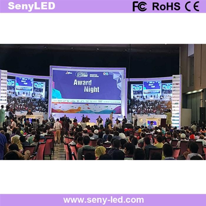 High Definition Indoor Slim Full Color Rental Stage LED Video Wall for Advertising (P2.976)